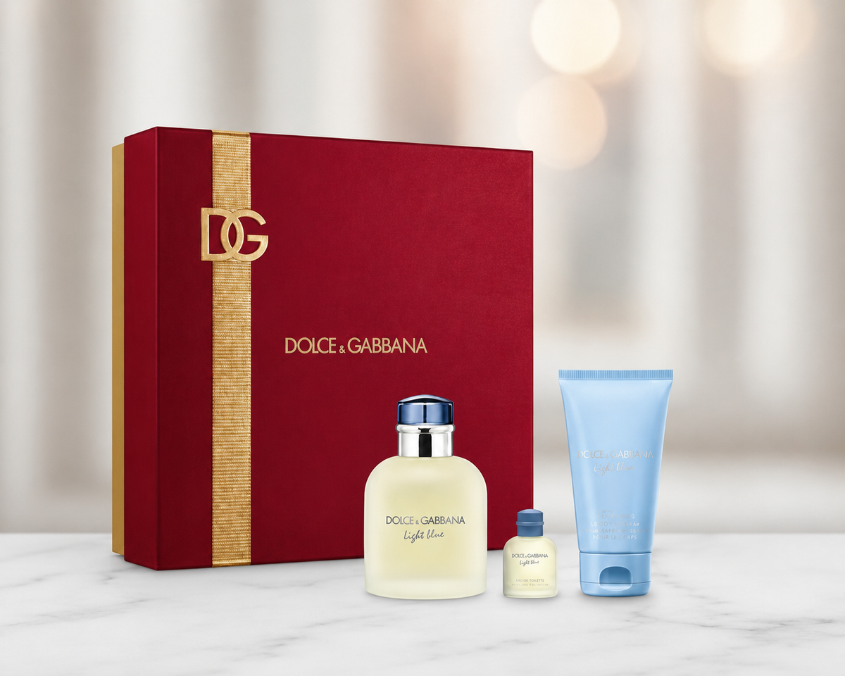 Dolce & Gabbana Light Blue Homme – Coffret EDT 75 ml