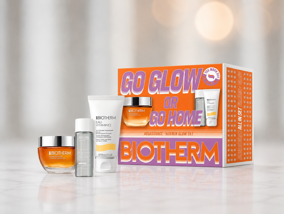 Biotherm Aquasource Vitamin Glow Set – Coffret soin visage