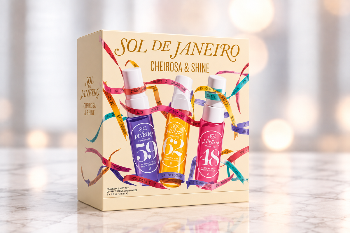 Sol de Janeiro Cheirosa & Shine – Coffret 3 × 30 ml